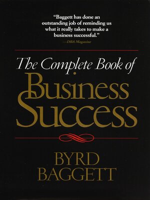 cover image of The Complete Book of Business Success
